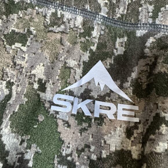 SKRE GEAR MERINO WOOL BOTTOMS MEN'S 2XL SUMMIT Camouflage Base Layer Pants - Picture 4 of 11